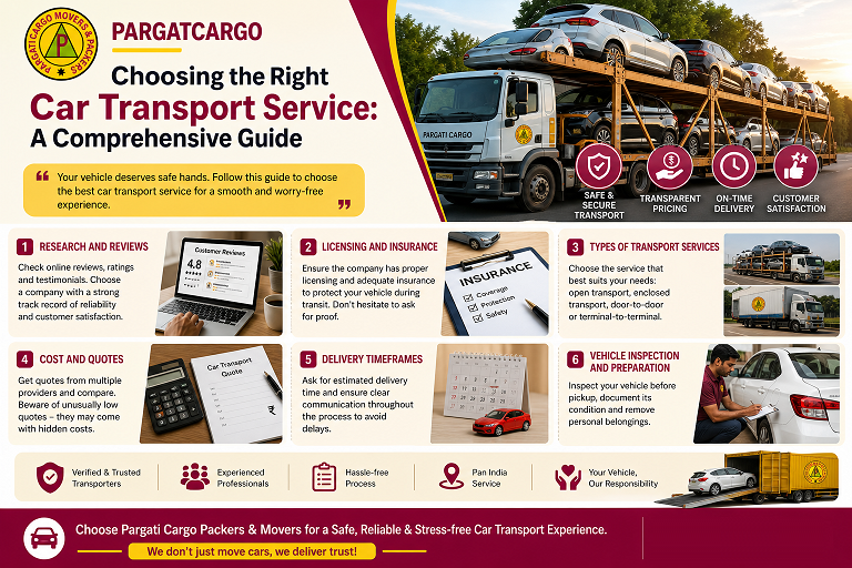 Choosing the Right Car Transport Service: A Comprehensive Guide