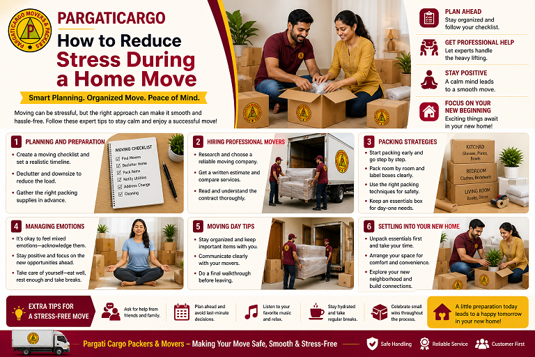 How to Reduce Stress During a Home Move