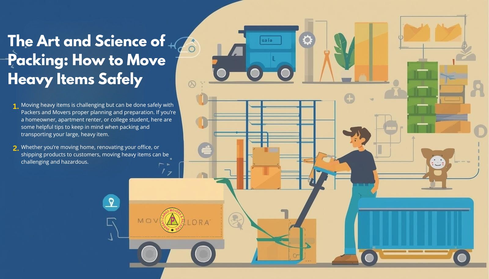 The Art and Science of Packing: How to Move Heavy Items Safely